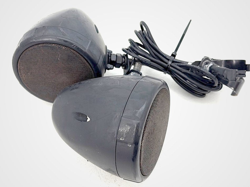2012 Harley Dyna Fat Bob FXDF Front Left Right Sound Audio Speakers BOSS bullet