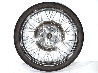 2004 - 2013 Harley-Davidson Sportster 1200 Custom Front Wheel Rim Tire Spoked 44610-05