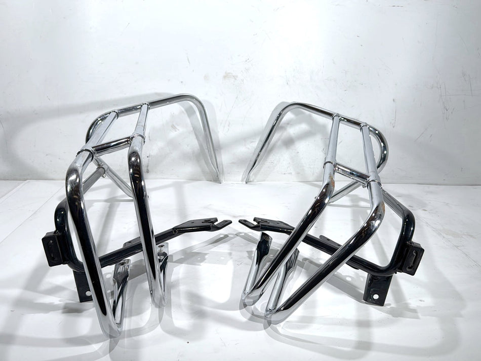 2010 Harley Electra Glide Touring OEM Rear Left Right Saddlebag Guard Rails Bar