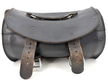 2007 - 2017 Harley-Davidson Dyna Super Glide Custom Front Onboard Tool Bag Leather Storage A120834-0