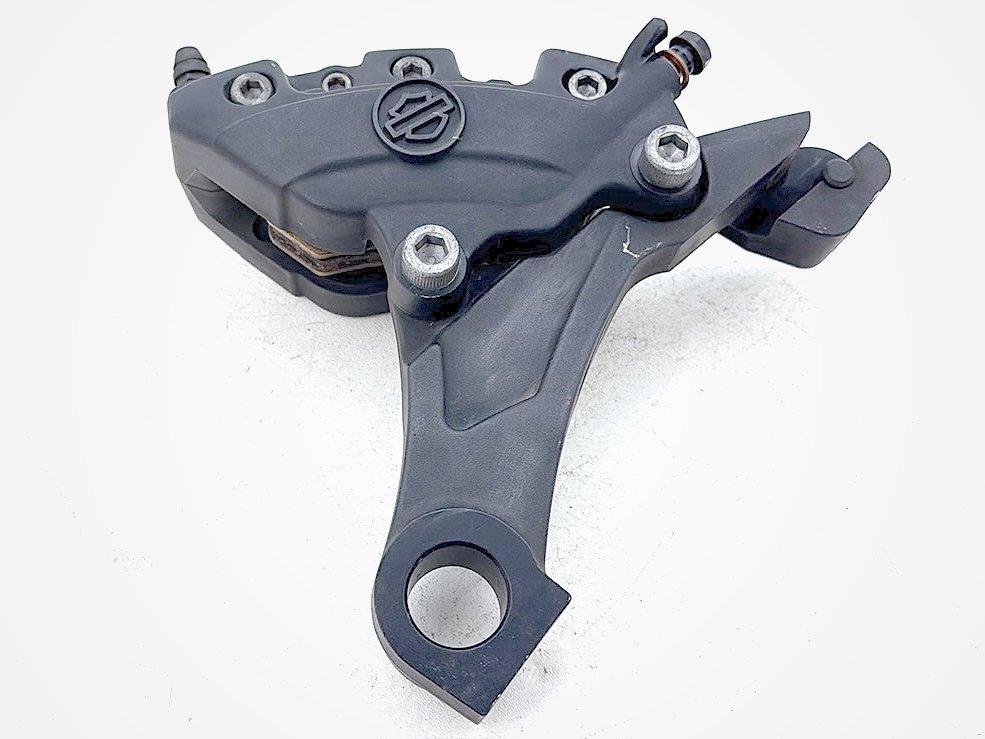 2012 Harley Street Glide Touring FLHX OEM Rear Back Brake Caliper w/ Bracket