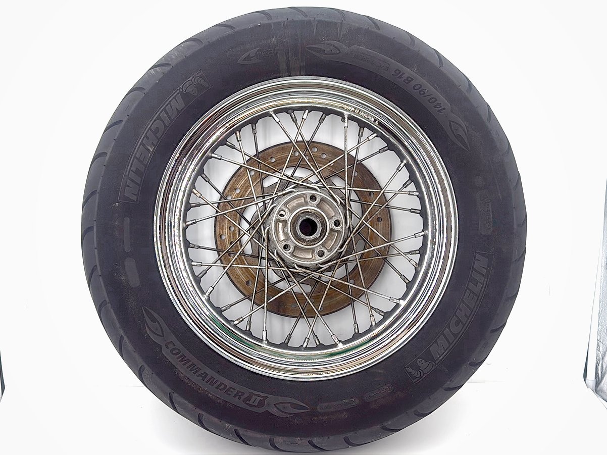2005 Harley Touring FLHRCI Road King Classic OEM Rear Wheel Rim Tire Spoked