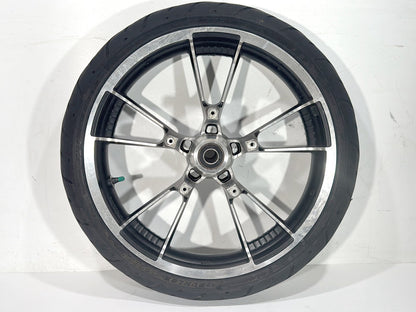 2007 Harley Street Glide Touring FLHX OEM Front Wheel Rim Tire 130/60B19
