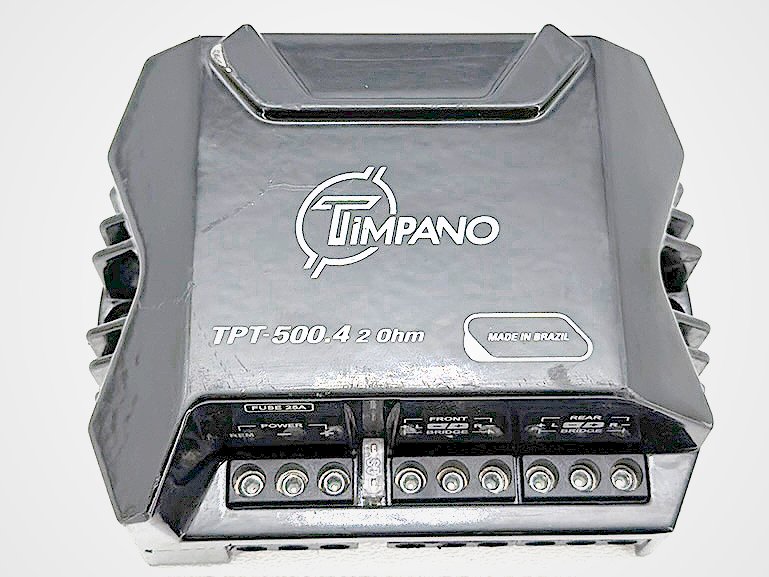 1997 Harley Road King Touring Radio Stereo Audio Amplifier Amp Timpano TPT-500.4