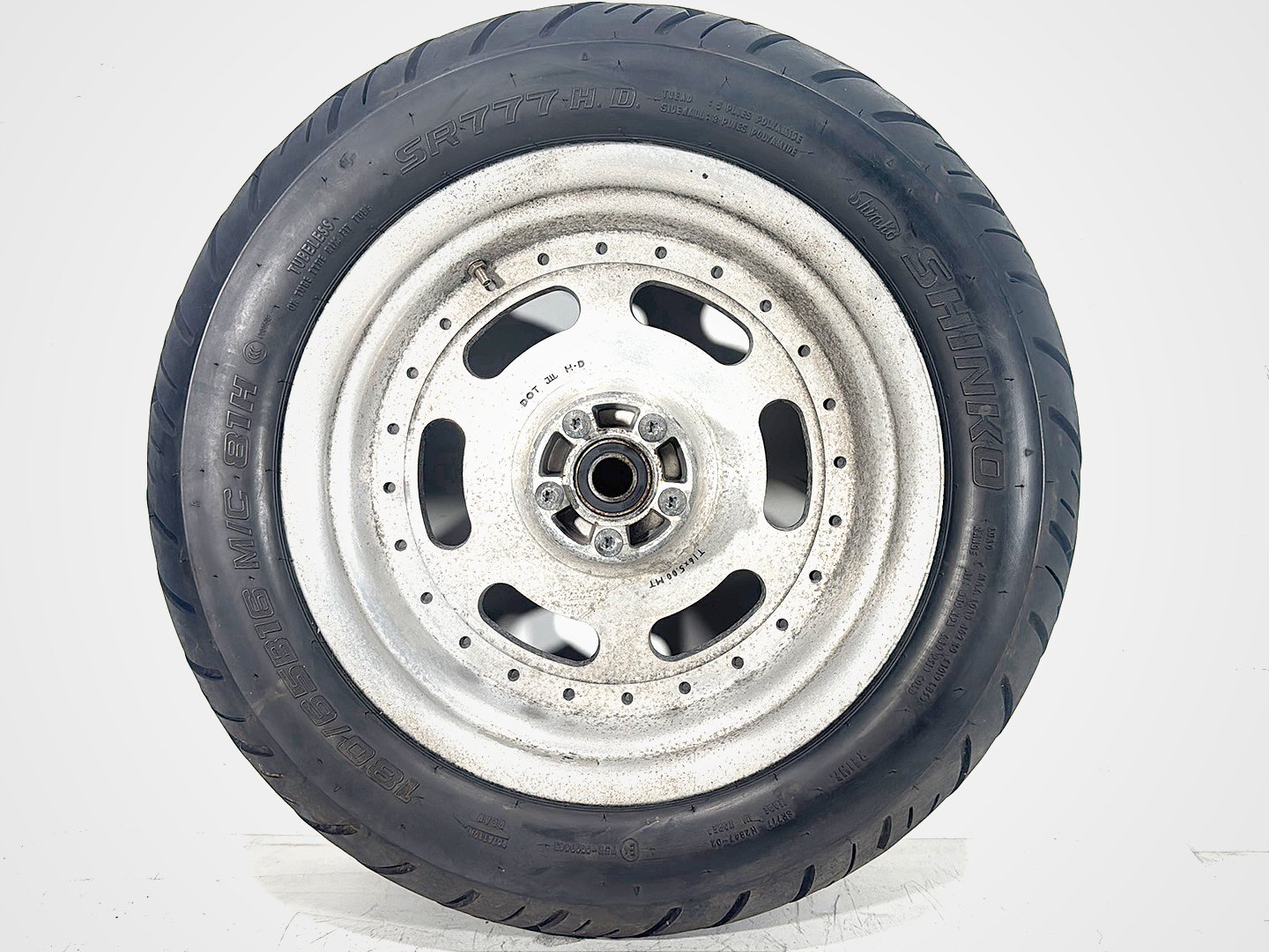 2012 Harley Dyna Fat Bob FXDF 103 OEM Rear Wheel Rim Tire