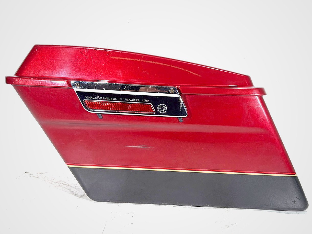 2007 Harley Touring FLHTC Electra Glide Classic OEM Left 1 Saddlebag Luggage NO Key