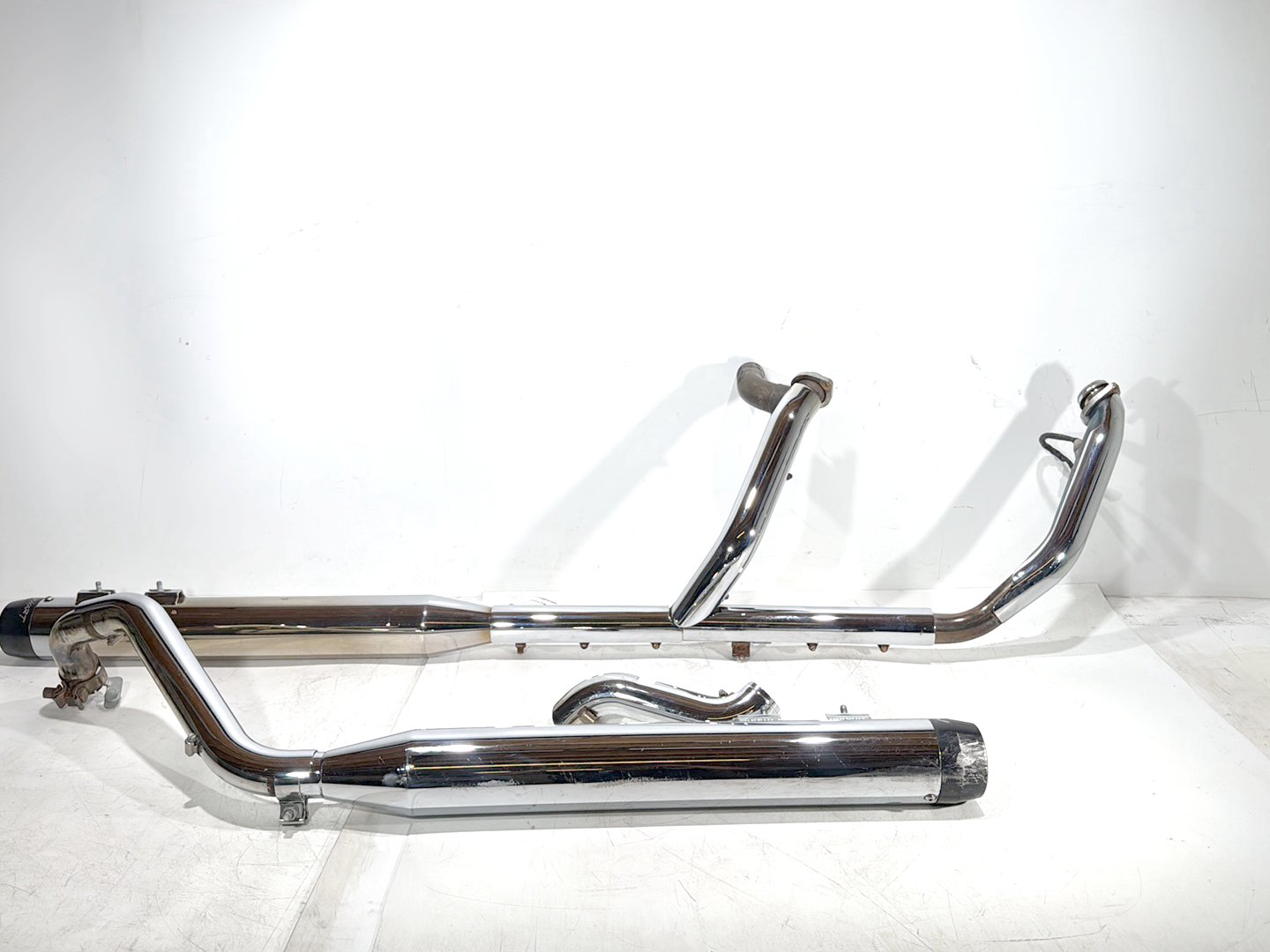 2007 Harley Electra Glide Touring Ultra FLHTCUI Exhaust Header Pipes Muffler