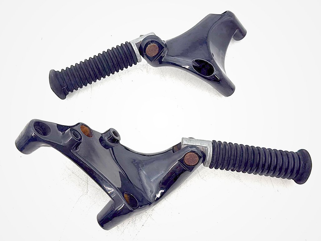 2013 Harley Forty-Eight Sportster 1200X OEM Left & Right Driver Step Foot Rest Pegs