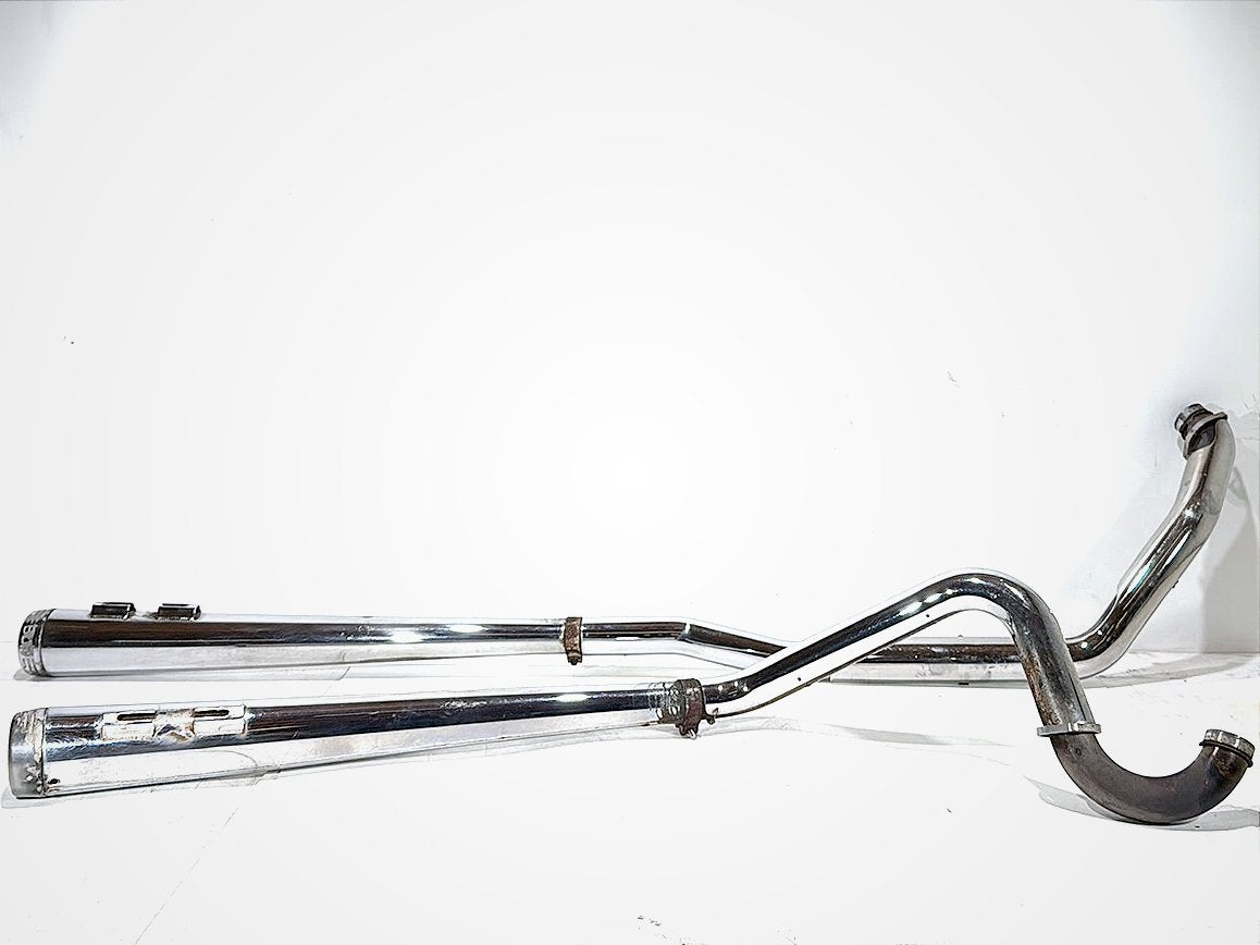 2000 Harley Touring Electra Glide Ultra OEM Exhaust Header Pipes Muffler BUB