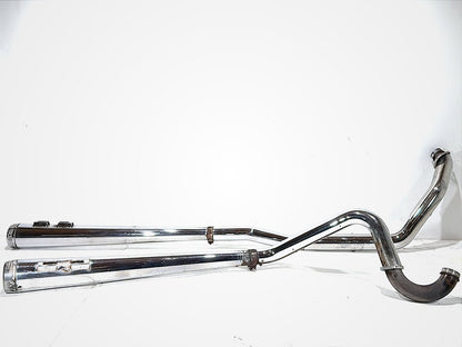 2000 Harley Touring Electra Glide Ultra OEM Exhaust Header Pipes Muffler BUB