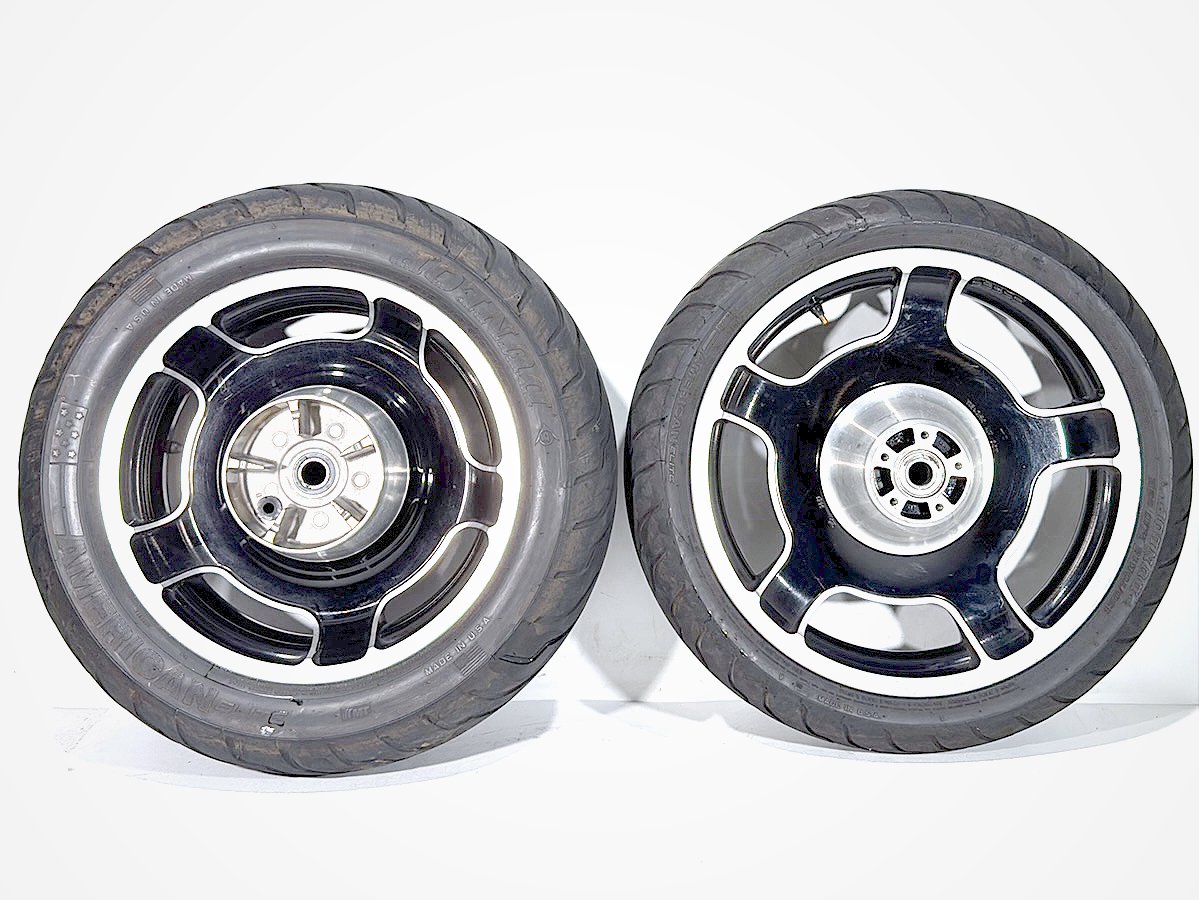 2010 Harley Street Glide Touring FLHX OEM Front & Rear Wheel Rim Tire