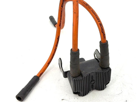 2007 - 2012 Harley-Davidson Touring Street Glide Ignition Coil Spark Plugs Cable w/ Screamin Eagle Plugs