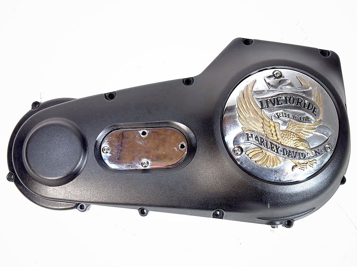1986 - 1998 Harley-Davidson Softail Heritage Classic Outer Primary Clutch Cover 60543-95 , 25416-70A