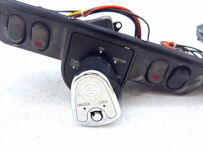 2007 Harley Touring FLHTCU Electra Glide Ultra OEM Dash Ignition Cap Switch Lockset NO Key