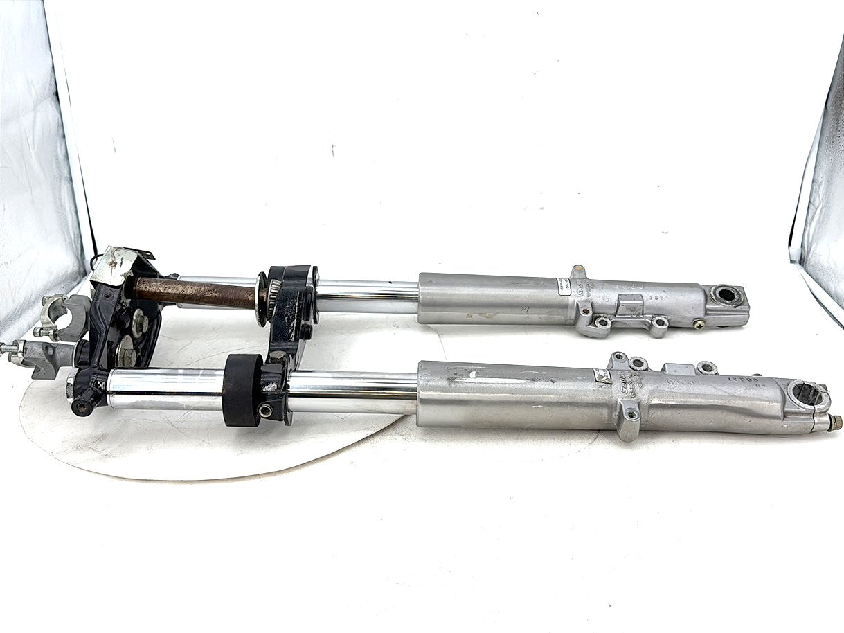 1999 - 2006 Harley-Davidson Touring Electra Glide Ultra Front Triple Tree Set & LH RH Fork Legs Sliders 45435-95 , 46496-00A