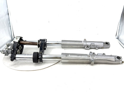 1999 - 2006 Harley-Davidson Touring Electra Glide Ultra Front Triple Tree Set & LH RH Fork Legs Sliders 45435-95 , 46496-00A