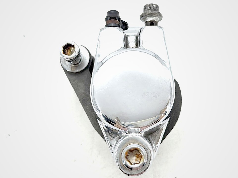 1990 Harley Electra Glide Touring OEM Front Left 1 Brake Caliper CHROME