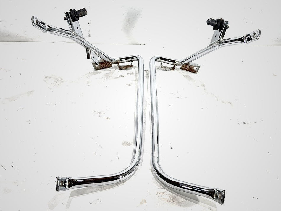 2011 Harley Street Glide Touring FLHX OEM Rear Left Right Saddlebag Guard Rails Bar
