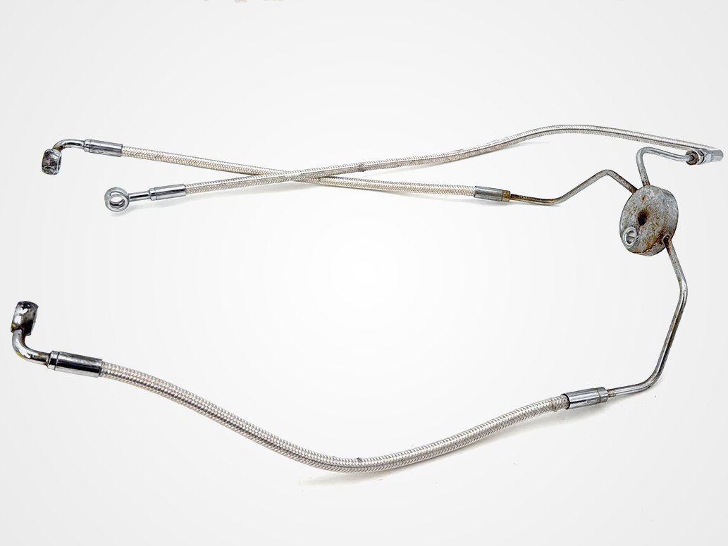 2013 Harley Street Glide Touring FLHX OEM Front Brake Hose Line Pipe NON-abs