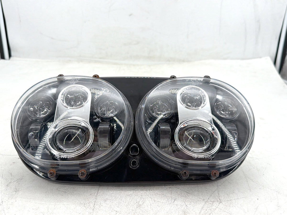 2009 Harley Road Glide Touring FLTR OEM Headlight Headlamp Head Lamp Light LED