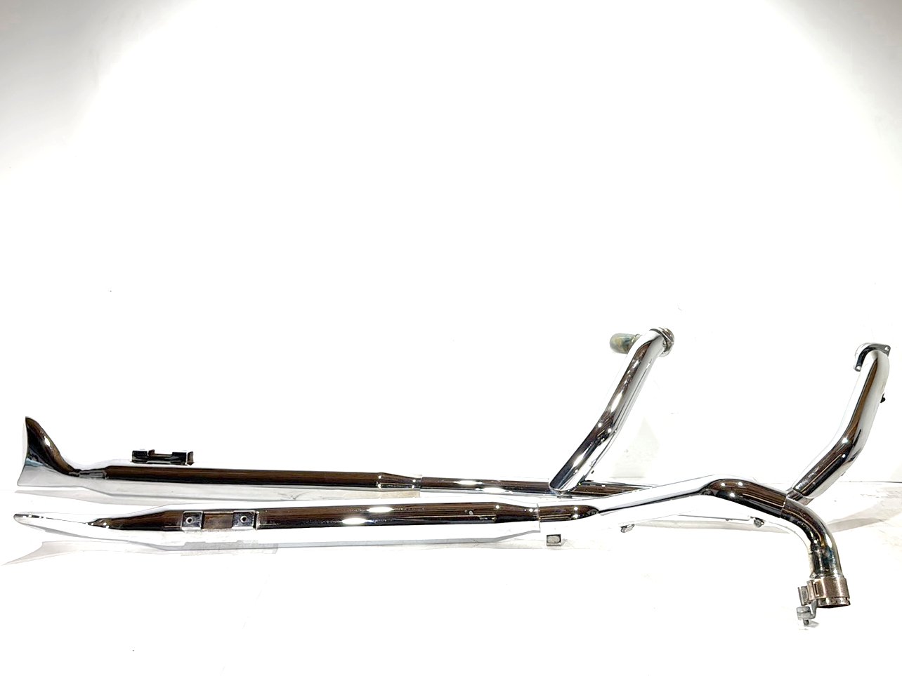 2006 Harley Road King Touring FLHRCI Classic OEM Exhaust Header Pipes Muffler
