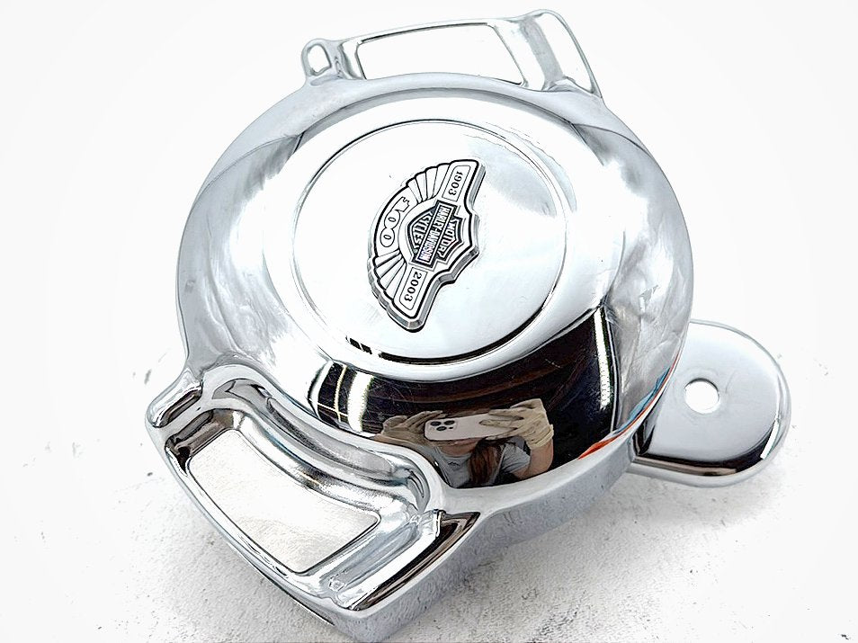 2003 Harley Electra Glide Touring Ultra FLHTCUI OEM Horn Signal Klaxon Chrome Cover
