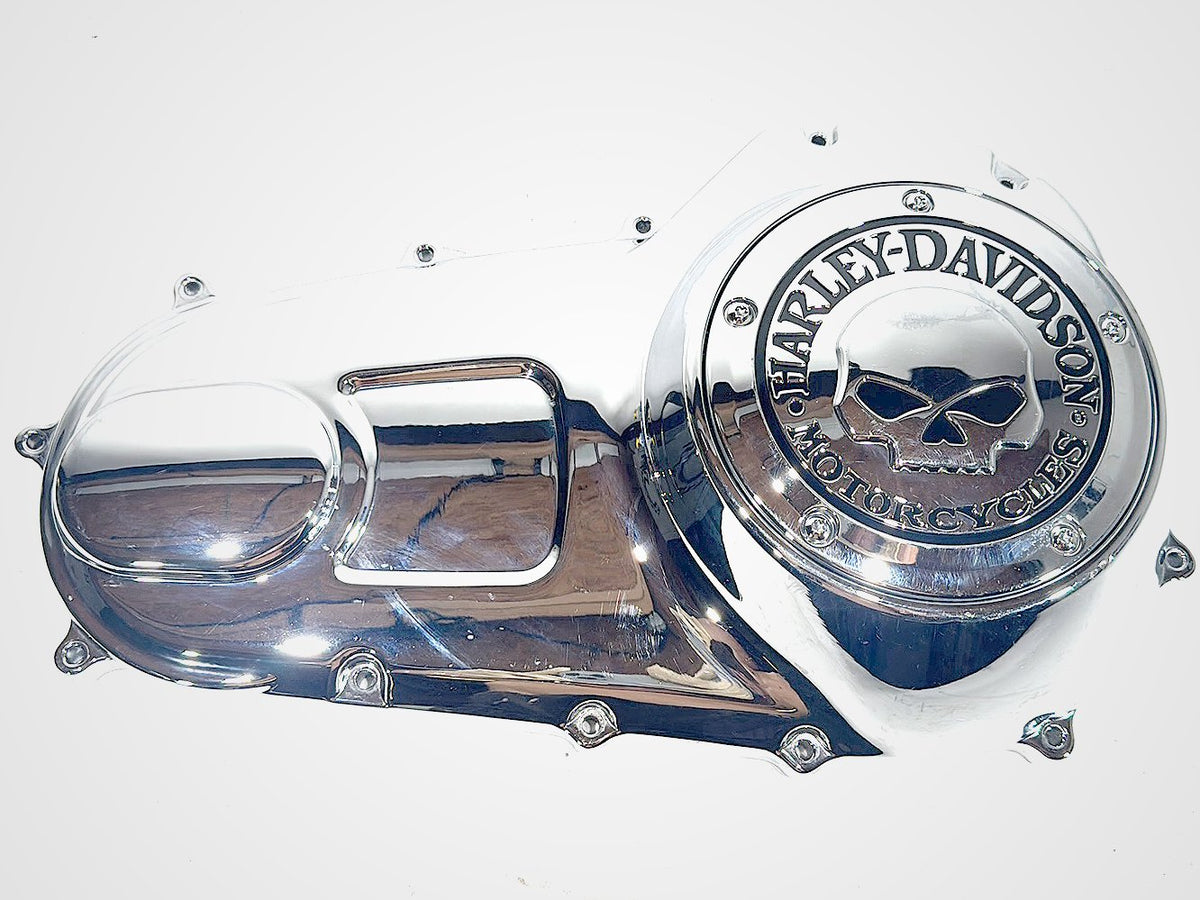 14 Harley Street Glide Touring Outer Primary Clutch Cover Willie G SKULL