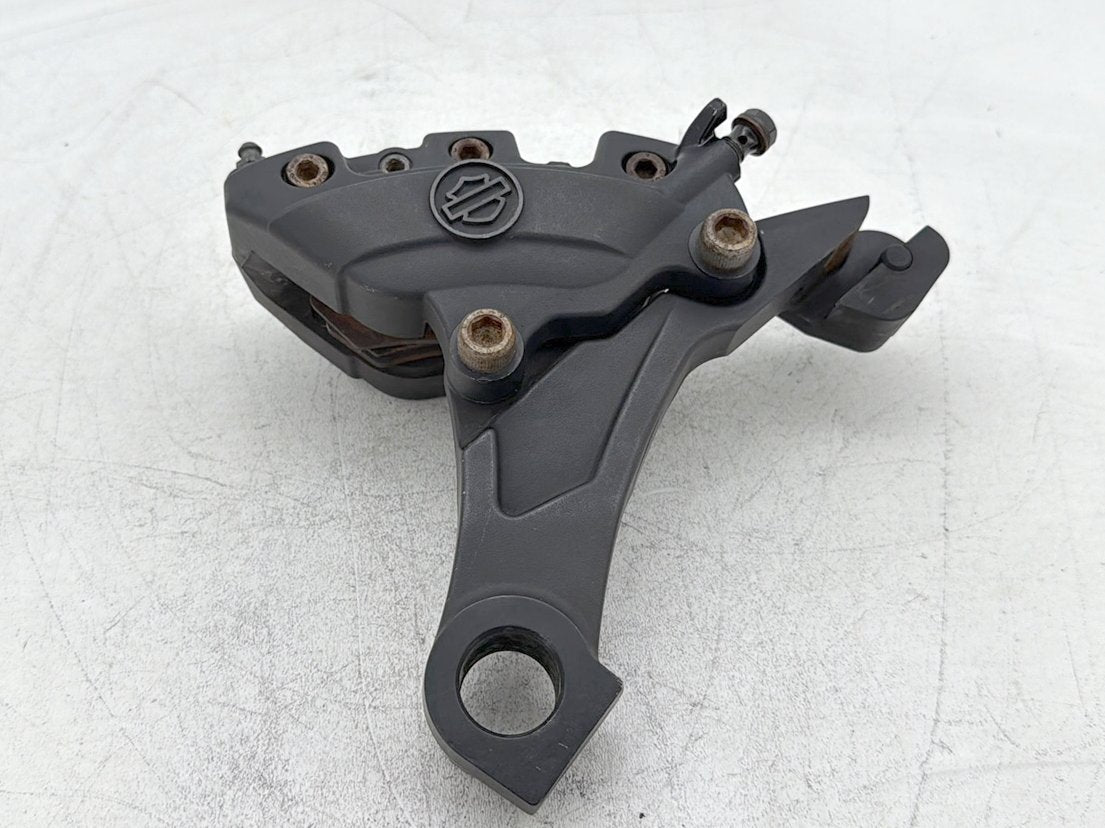 2009 Harley Street Glide Touring FLHX OEM Rear Back Brake Caliper w/ Bracket