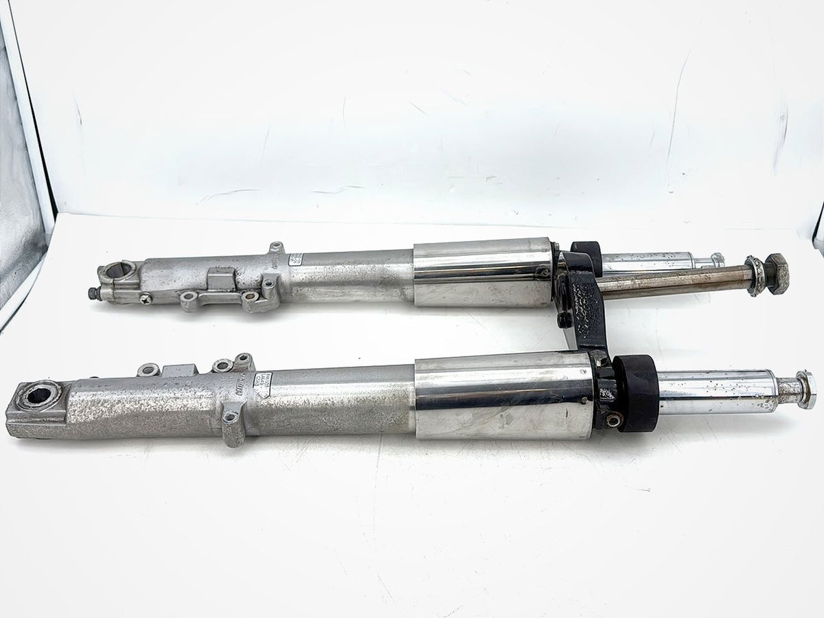 07 Harley Touring Electra Glide Front Triple Tree Set & LH RH Fork Legs Sliders