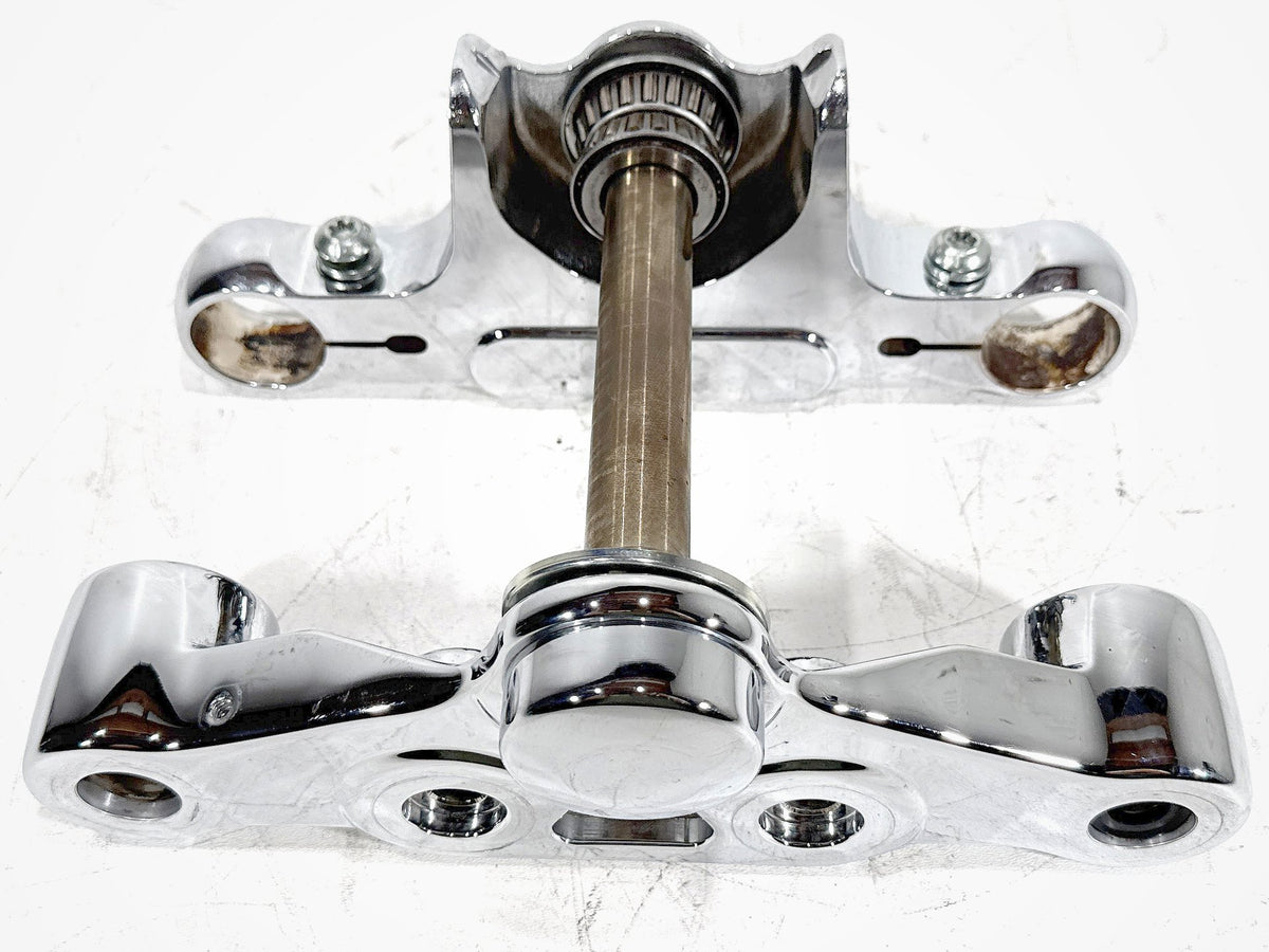 2003 Harley Softail Deuce FXSTDI OEM Front Fork Upper Lower Triple Tree