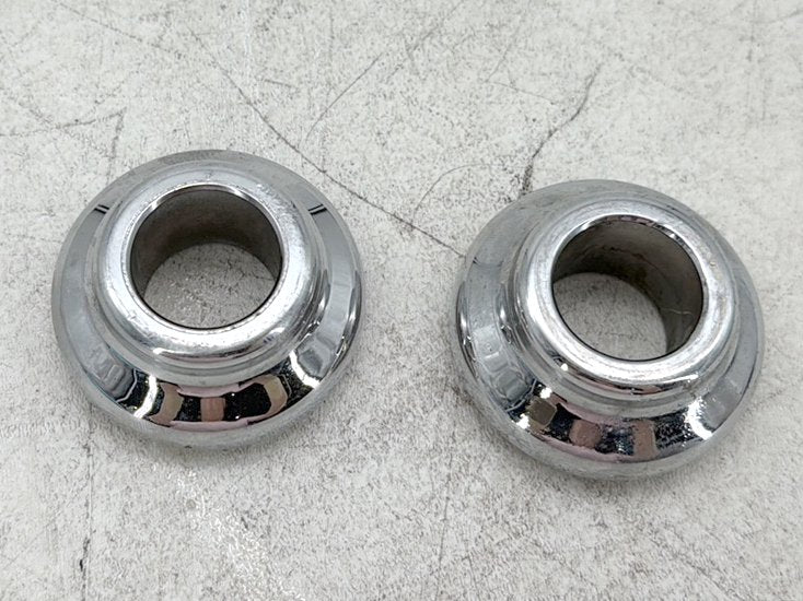 2009 Harley Road Glide Touring FLTR OEM Front Wheel Axle Nut Covers Caps