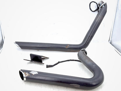 2007 Harley Dyna Street Bob FXDBI OEM Exhaust Header Pipes Vance & Hines