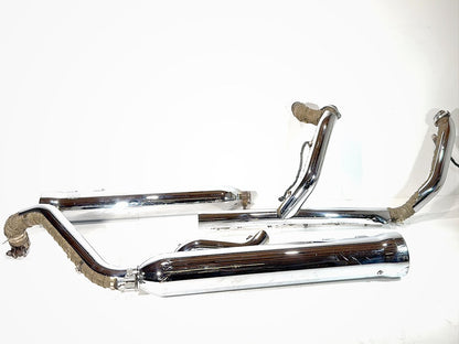 2008 Harley Touring Electra Glide Ultra OEM Exhaust Header Pipes Muffler COBRA
