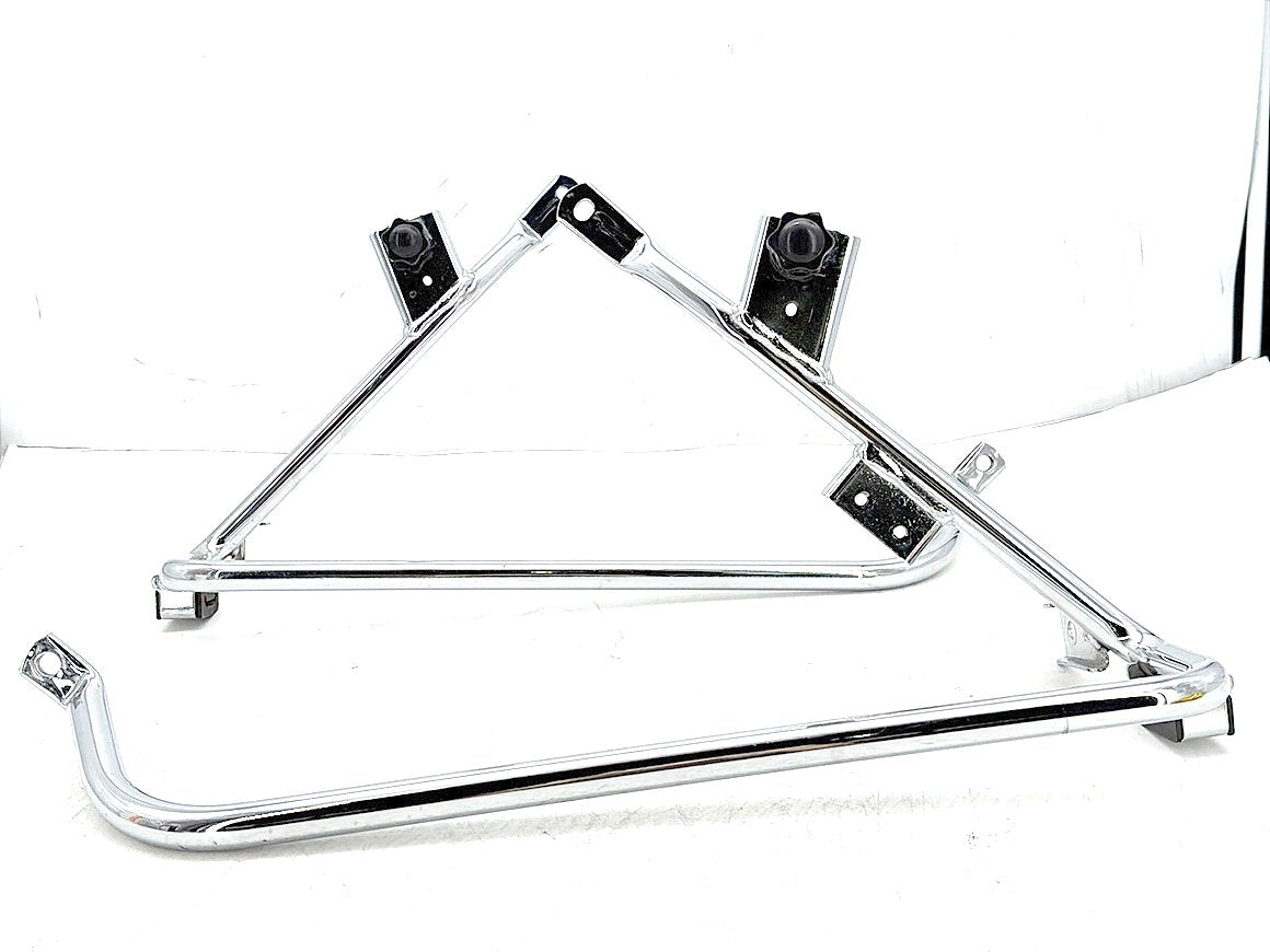 2013 Harley Street Glide Touring OEM Rear Left Right Saddlebag Guard Rails Bar