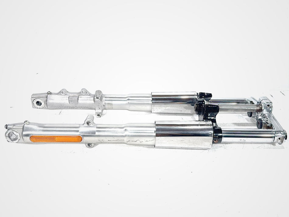 2013 Harley Heritage Softail Classic FLSTC OEM Front Triple Tree Set & LH RH Fork Legs Sliders