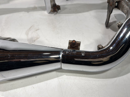 2007 - 2011 Harley-Davidson Touring Street Glide Exhaust Header Pipes Muffler Vance & Hines 	65591-09
