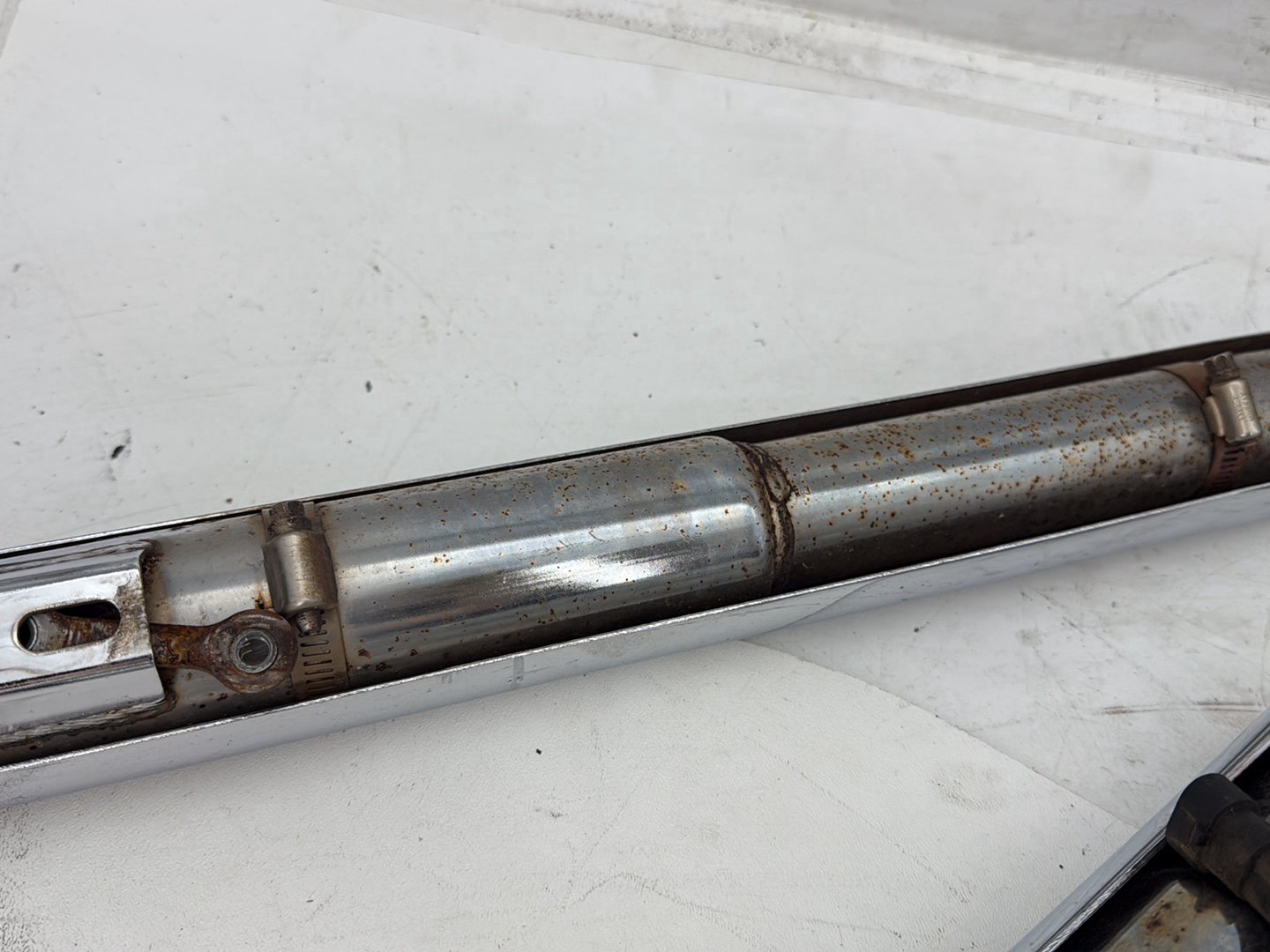 2006 Harley Dyna Super Glide Custom FXDCI OEM Exhaust Header Pipes Vance & Hines