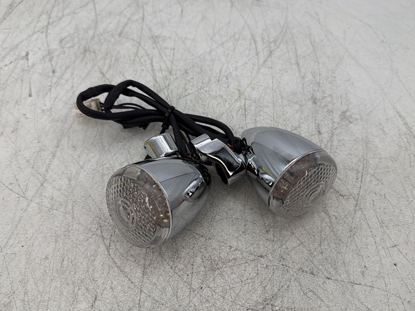 2007 Harley Dyna Street Bob FXDBI OEM Front Left Right Turn Signal Indicators