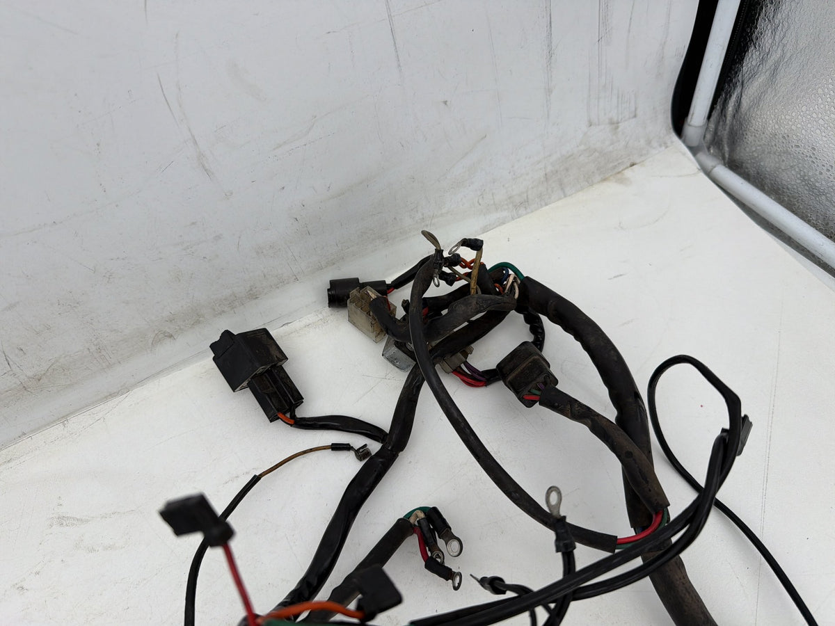 1991 Harley Sportster 883 XLH883 OEM Main Wire Wiring Harness Loom w/ Headlight