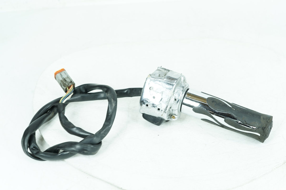 03 Harley Softail FLSTF Fat Boy OEM Left Turn Signal Headlight Switches Controls