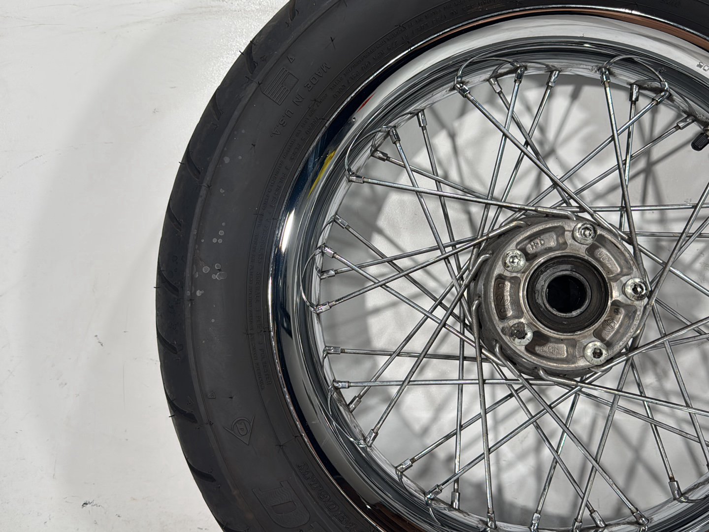 2005 Harley Electra Glide Touring Ultra FLHTCUI OEM Front Wheel Rim Tire Spoked