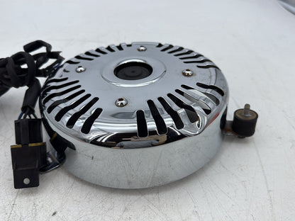 2000 Harley Touring Electra Glide Ultra OEM Cooling Fan Blades w/ Chrome Cover