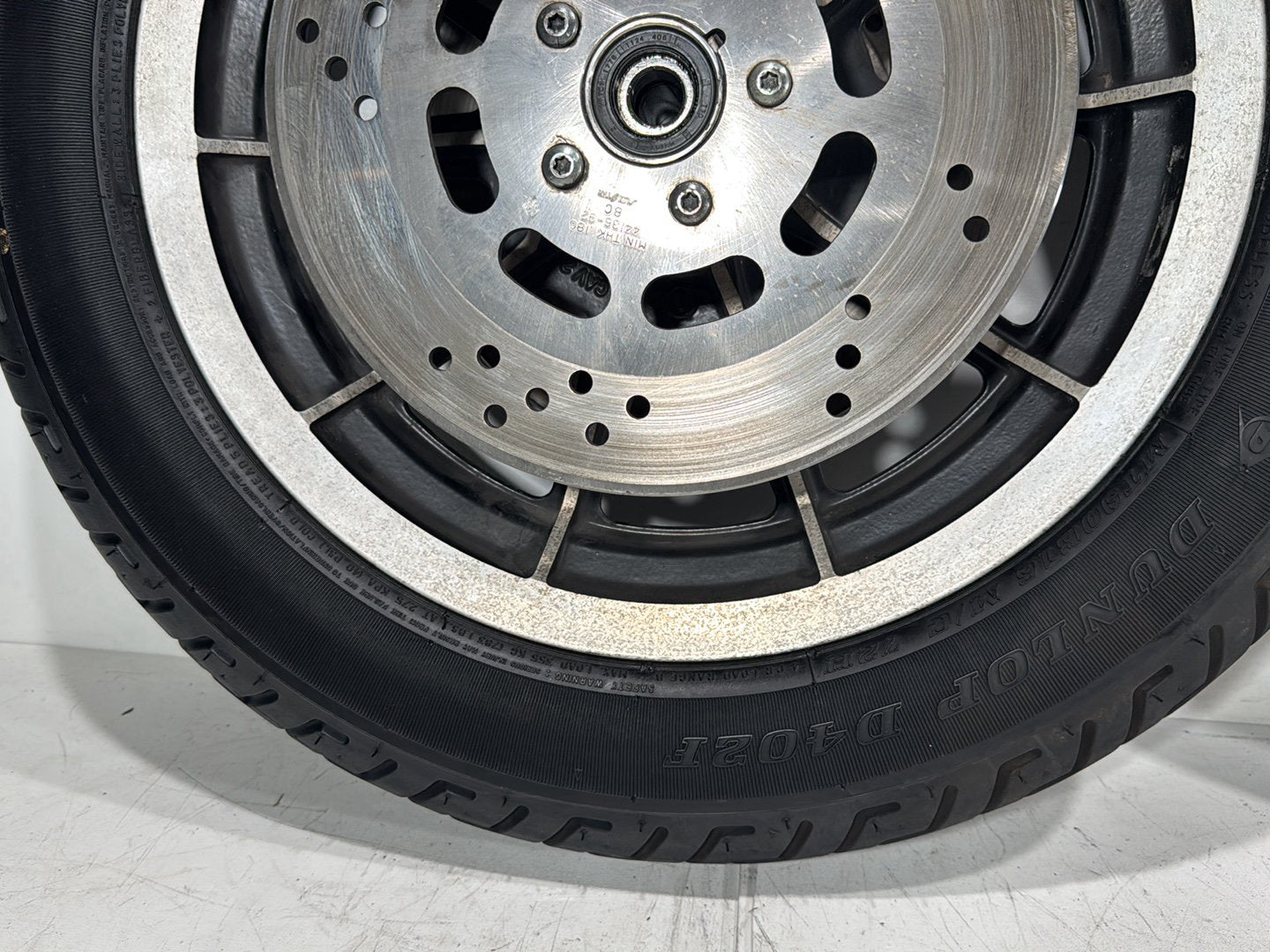 1998 Harley Touring FLHTCUI Electra Glide Ultra OEM Front & Rear Wheel Rim Tire