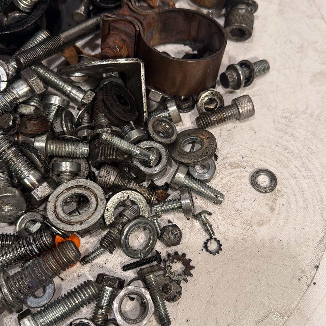 1984 - 1998 Harley-Davidson Touring Road King Police Hardware Bolts Nuts & Brackets
