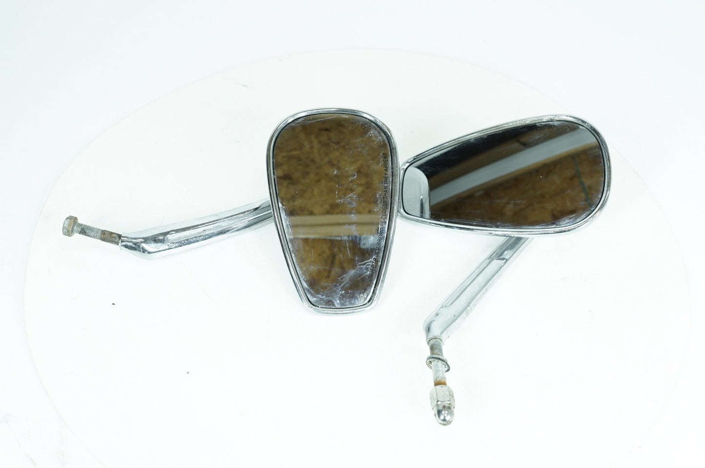 1984 - 1998 Harley-Davidson Touring Electra Glide Classic Left Right Rear View Mirror 91875-88A