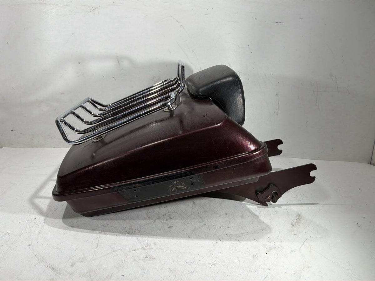 Harley Misc OEM Pass Backrest Tour Pak Luggage NOKey