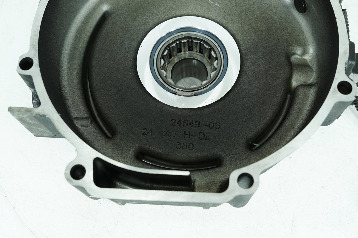 2012 Harley Touring FLHTCU Electra Ultra OEM Crankcase Shaft Engine Motor Cover