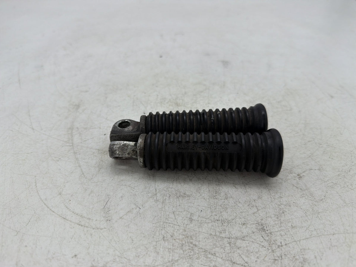 1991 Harley Sportster 883 Deluxe XLH883 OEM Left & Right Step Foot Rest Pegs