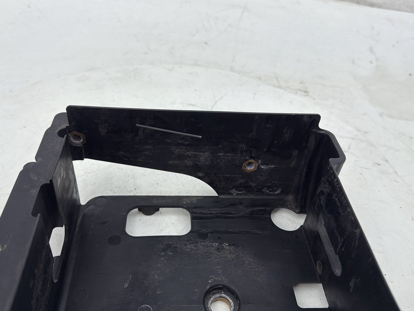 2006 Harley Dyna Super Glide Custom FXDCI OEM Battery Tray Bracket Holder Carrier