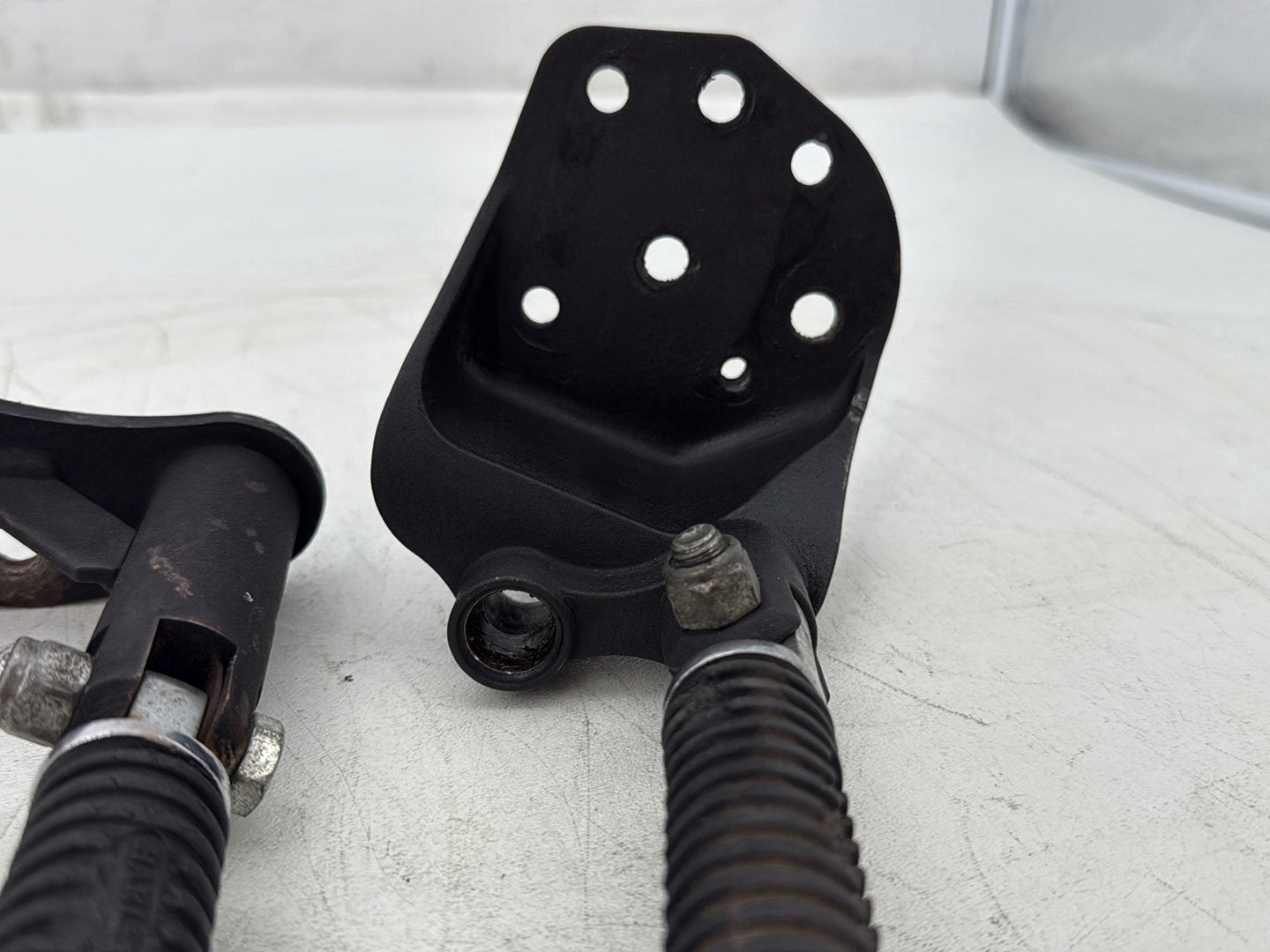 1997 Harley Softail Heritage Classic OEM Left &amp; Right Driver Step Foot Rest Pegs